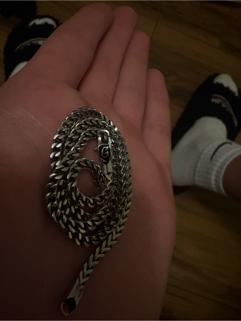 Silver Reptile Chain Leash for Small Reptiles
